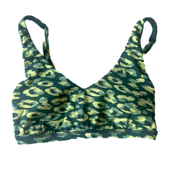 NWT Aerie Offline Goals Stretch Medium Support Sports Bra Printed Size XS NEW - Picture 1 of 11